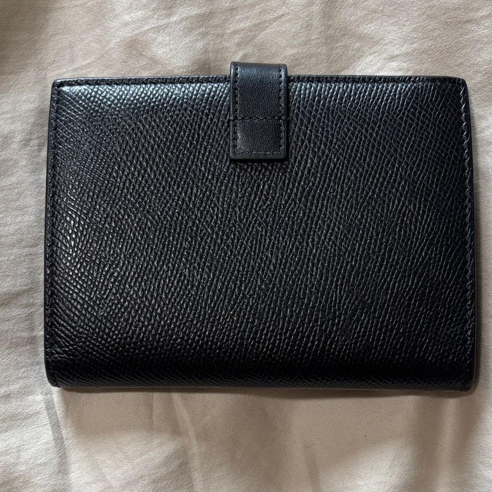 Celine Textured Black Leather Wallet - Picture 2 of 6